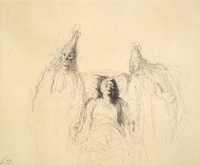 Il malato immaginario da Honoré Daumier