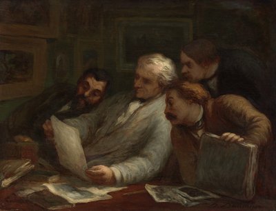 I collezionisti di stampe da Honoré Daumier