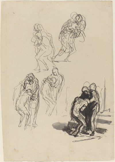 Il figliol prodigo da Honoré Daumier