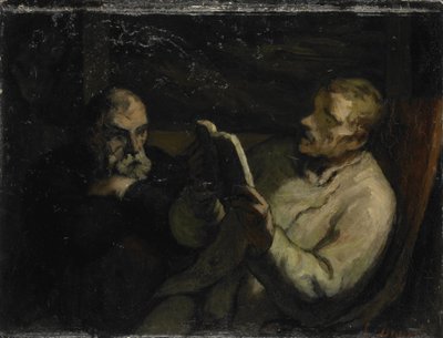 La lettura da Honoré Daumier