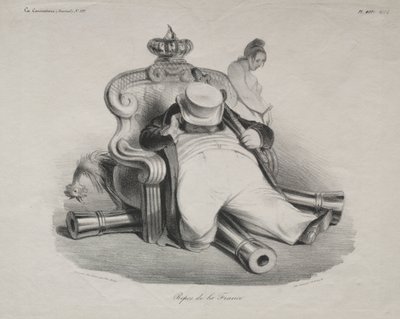 Il riposo della Francia da Honoré Daumier