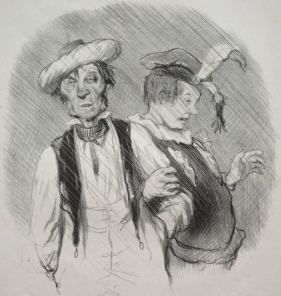 I bei giorni della vita, tavola 18: Martedì grasso da Honoré Daumier