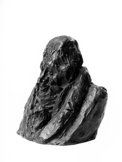 I busti caricati delle "Celebrità del Giusto Mezzo". Caricatura di Pierre Paul Royer-Collard da Honoré Daumier