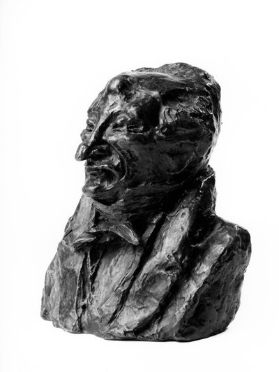I busti caricaturali delle "Celebrità del Giusto Mezzo" "Ritratto presunto (caricatura) di Pierre Nicolas Berryer (1757-1841), avvocato. "Il goloso" Scultura di Honore Daumier (1808-1879) XIX secolo. Inv L 48.24 Dim in cm H 17 x L 1 Museo delle Belle Arti da Honoré Daumier
