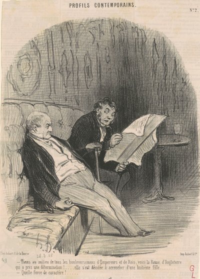 Tieniti in mezzo a ...sconvolgimenti... da Honoré Daumier