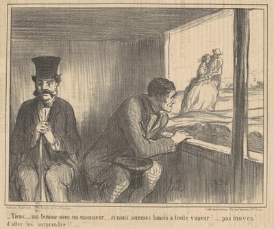 Guarda... mia moglie con un signore... da Honoré Daumier