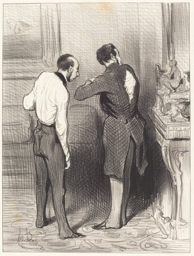 Il tuo abito mi sta bene, te lo prendo in prestito... da Honoré Daumier