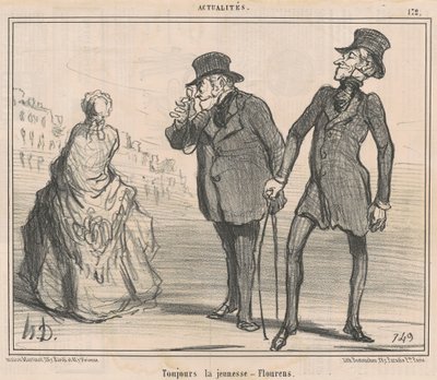 Toujours la jeunesse-flourens da Honoré Daumier