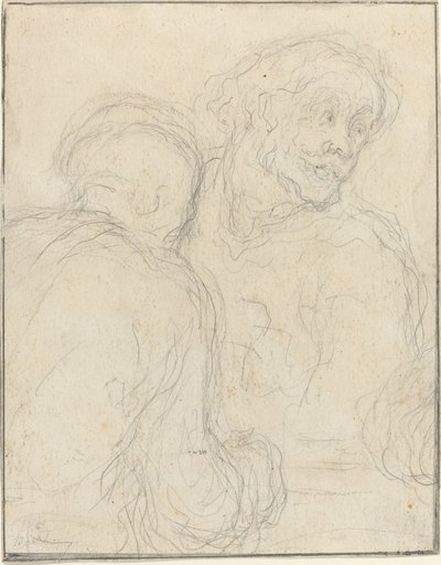 Due uomini da Honoré Daumier