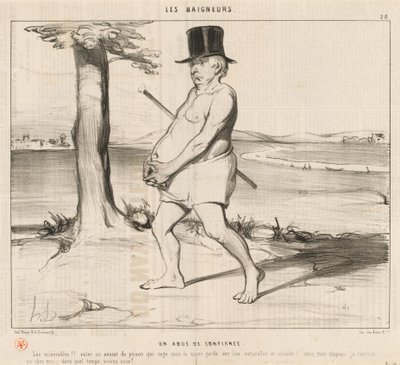 Un abuso di fiducia da Honoré Daumier
