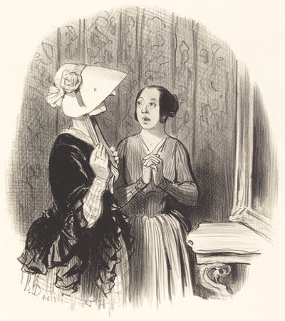 Un Cappello Pamela da Honoré Daumier