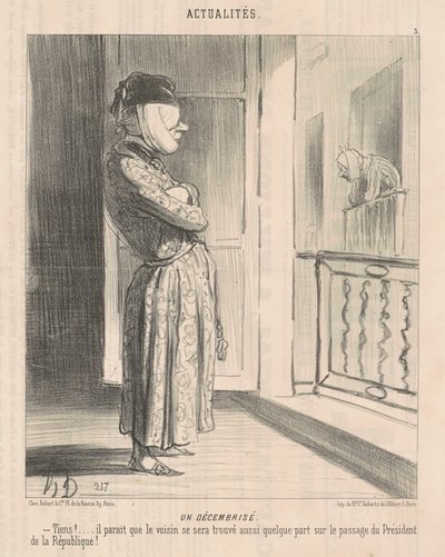 Un Decembrizzato da Honoré Daumier