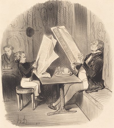 Un Bambino che si Diverte con Poco... da Honoré Daumier
