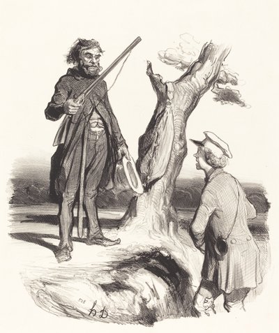 Un povero padre di famiglia che... da Honoré Daumier