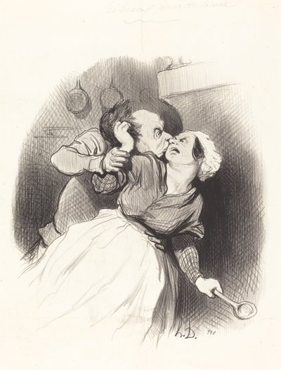 Un ritorno di giovinezza da Honoré Daumier