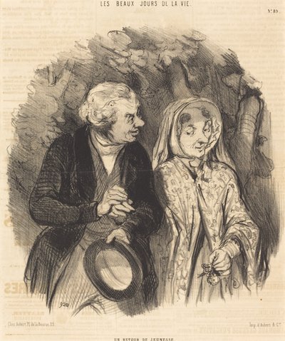 Un Ritorno di Giovinezza da Honoré Daumier