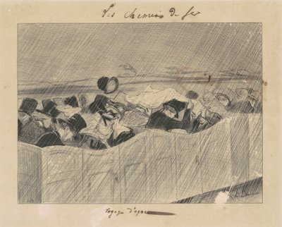 Un Viaggio di Piacere da Parigi a Orléans da Honoré Daumier