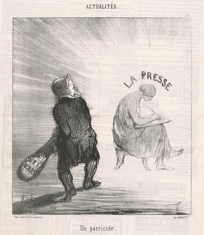 Un Parricidio da Honoré Daumier