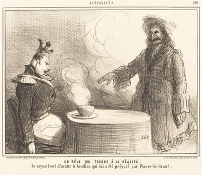 Un sogno che diventa realtà da Honoré Daumier