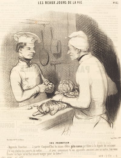 Una promozione da Honoré Daumier