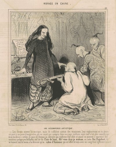 Una ricompensa artistica da Honoré Daumier