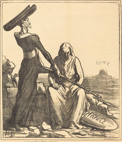 Va te faire achever pour moi da Honoré Daumier