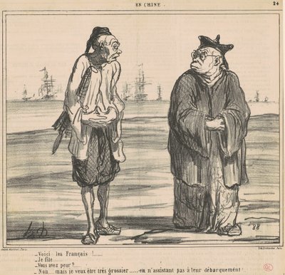 Ecco i francesi! ... io scappo... da Honoré Daumier