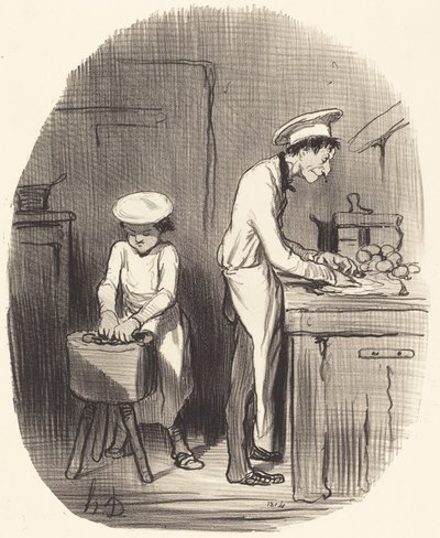 Vedi piccolo, hai torto... da Honoré Daumier