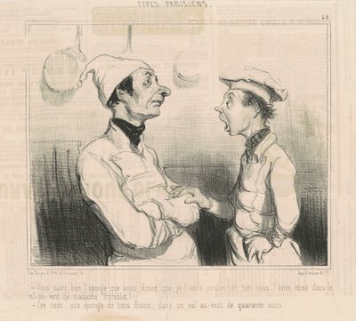 Sai bene la spugna che dicevi... da Honoré Daumier