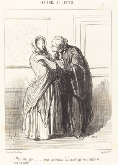 Sei carina... da Honoré Daumier