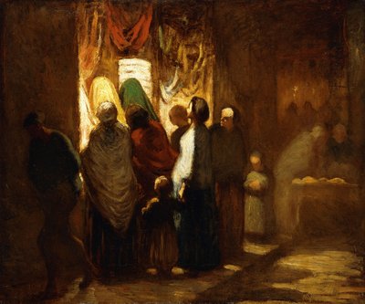 Guardare le Vetrine da Honoré Daumier