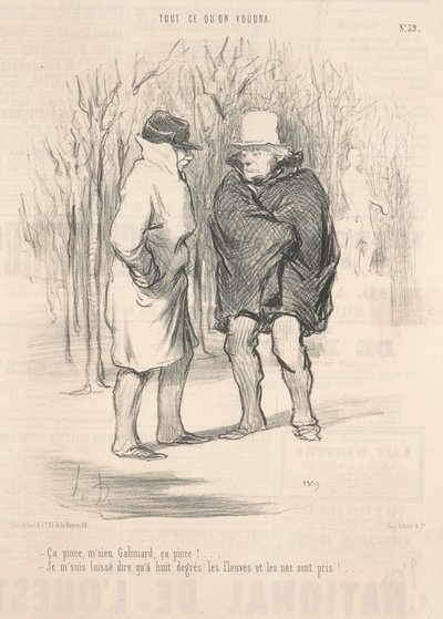Fa male, signor Galimard, fa male! da Honoré Daumier