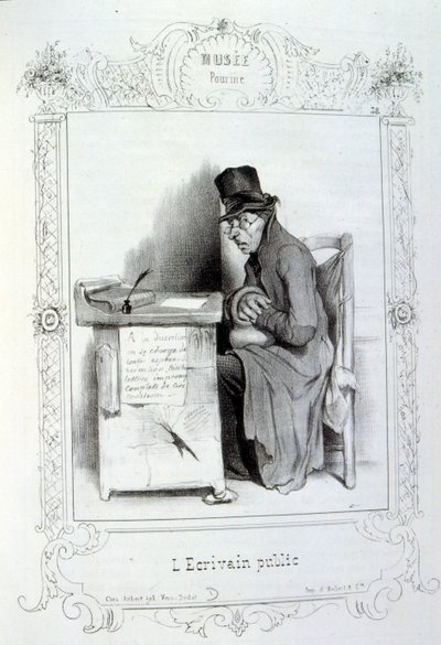 Illustrazioni su idee e leggende Philipon sotto il titolo Les Cent e Robert Macaire da Honoré Daumier