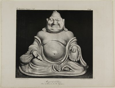 Figura in porcellana cinese (proveniente dalla collezione privata del signor Charles Philipon), piatto 416 da Honoré Victorin Daumier