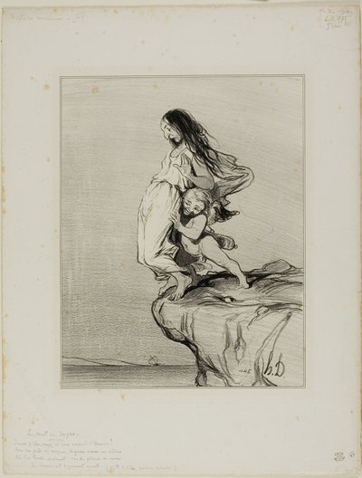 La morte di Saffo. "Giovani donne, vedete dove l