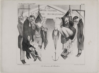 Gli onori del Pantheon, tavola 433 da Honoré Victorin Daumier