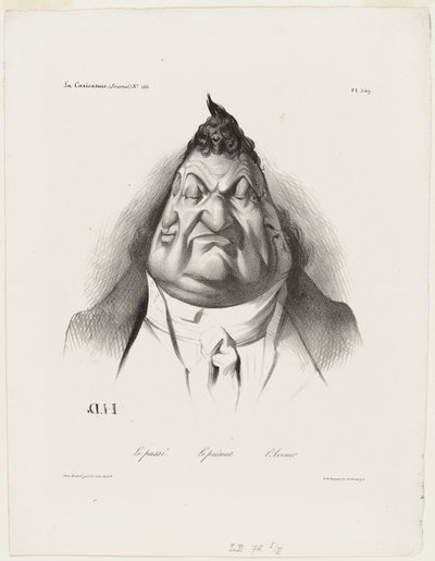 Il passato, il presente, il futuro, piatto 349 da Honoré Victorin Daumier