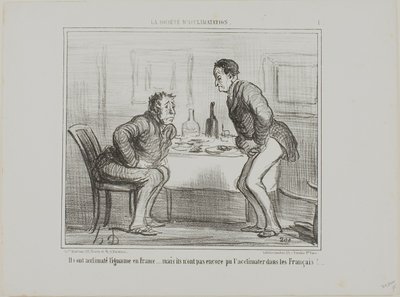 Sono riusciti ad acclimatare la patata indiana al clima francese, ma è ancora un problema acclimatare i francesi alla patata indiana!, piatto 1 da La Société D