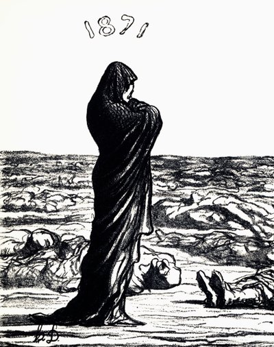 1871, Allegoria da Honoré Daumier