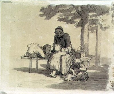 Una Nonna da Honoré Daumier