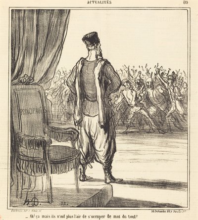 Ah! ça... non sembrano più preoccuparsi di me da Honoré Daumier