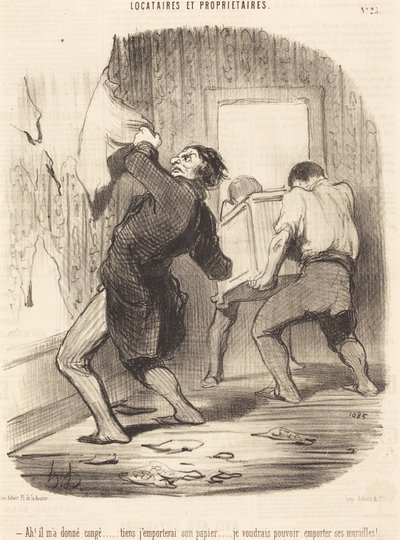 Ah! Mi ha licenziata... da Honoré Daumier