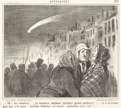 Ah!... le comete... da Honoré Daumier