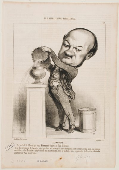 Altaroche da Honoré Daumier