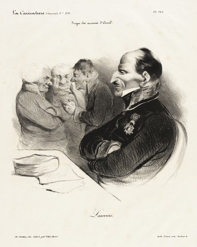 Barone de Lascours da Honoré Daumier