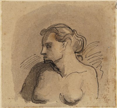 Busto di donna da Honoré Daumier