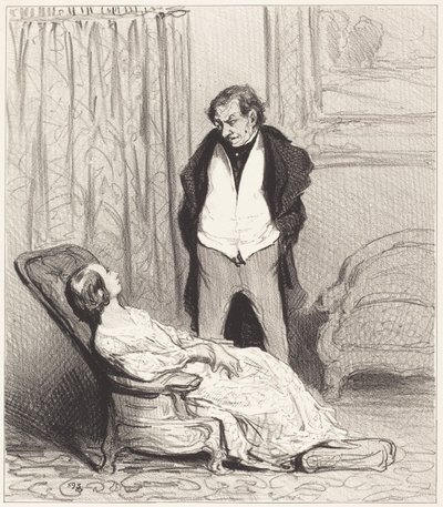 Carota del cofanetto da Honoré Daumier
