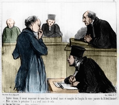 Cartone animato di Daumier: Serie 