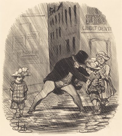 È stupido avere in inverno, dei... da Honoré Daumier
