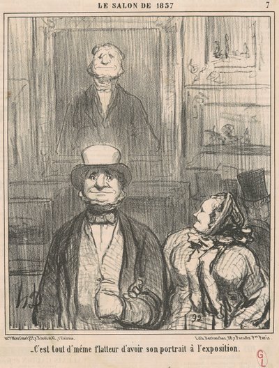 È comunque lusinghiero avere da Honoré Daumier